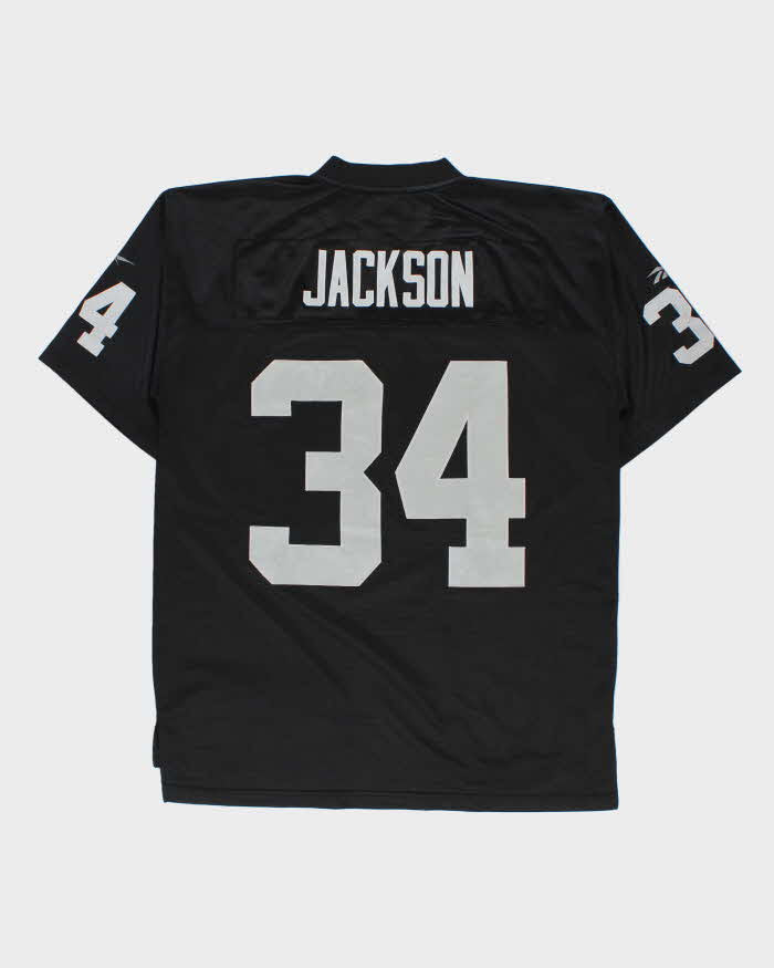 Vintage 2006 Reebok NFL Classic LA Raiders Throwback Bo Jackson '88 Stitched Home Jersey - L
