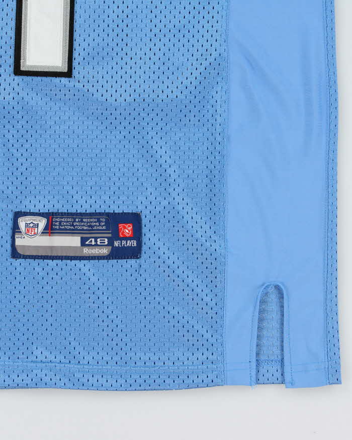 Vintage 2007-08 Reebok Detroit Lion Calvin Johnson #81 NFL Equipment Stitched Home Jersey - M
