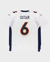 Vintage 2006-07 Reebok Denver Broncos Jay Cutler #6 NFL Equipment Away Jersey - XL