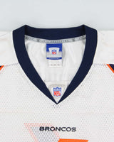 Vintage 2006-07 Reebok Denver Broncos Jay Cutler #6 NFL Equipment Away Jersey - XL