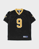 Vintage 2008-09 Reebok New Orleans Saints Drew Brees #9 NFL On Field Stitched Home Jersey - XL