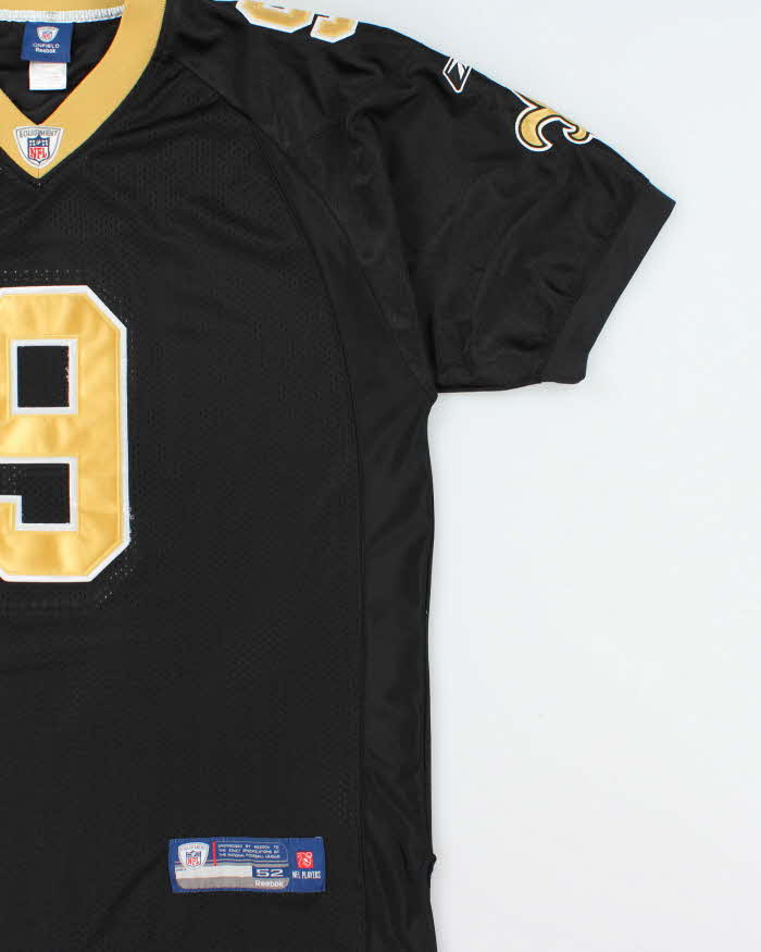 Vintage 2008-09 Reebok New Orleans Saints Drew Brees #9 NFL On Field Stitched Home Jersey - XL
