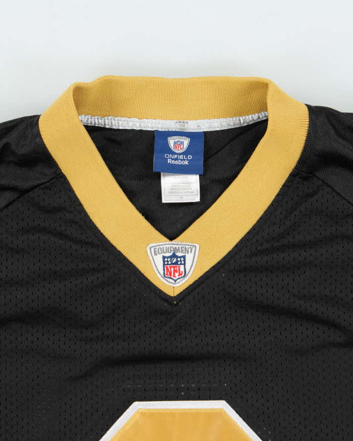Vintage 2008-09 Reebok New Orleans Saints Drew Brees #9 NFL On Field Stitched Home Jersey - XL