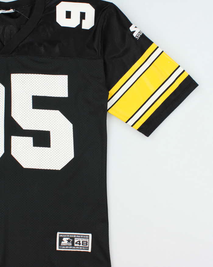 Vintage 1995 Starter Pittsburgh Steelers Greg Lloyd #95 Made In USA NFL Home Jersey - L