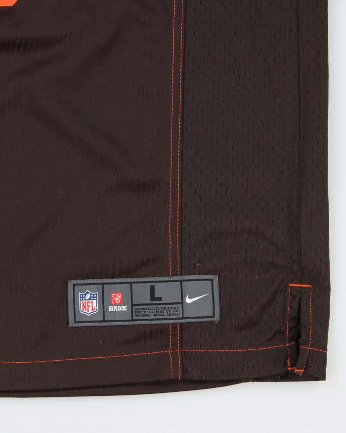 2018-19 Nike Cleveland Browns Baker Mayfield #6 NFL On Field Home Jersey - L