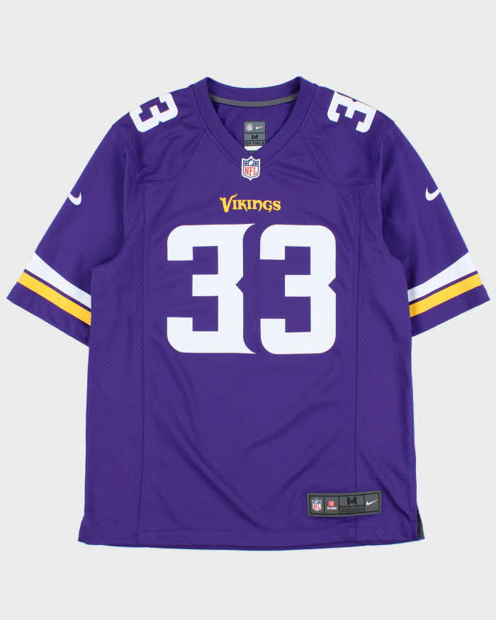 2021-22 Nike Minnesota Vikings Dalvin Cook #33 NFL On Field Home Jersey - M