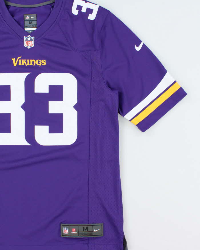 2021-22 Nike Minnesota Vikings Dalvin Cook #33 NFL On Field Home Jersey - M
