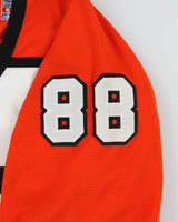Vintage 1996-97 Nike Team Philadelphia Flyers Centre Ice Eric Lindros #88 NHL Pro Player Official Made In Canada Home Jersey - XL