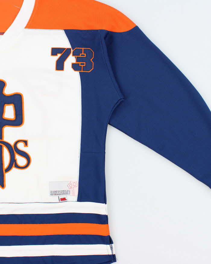 Vintage Y2K 00s RDS Red Dragon Apparel Skate '73 Ice Hockey Jersey - M