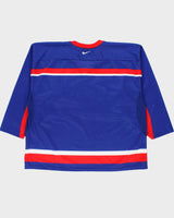 Vintage 2004 Nike Team Russia Ice Hockey World Championship Official Away Jersey - XL