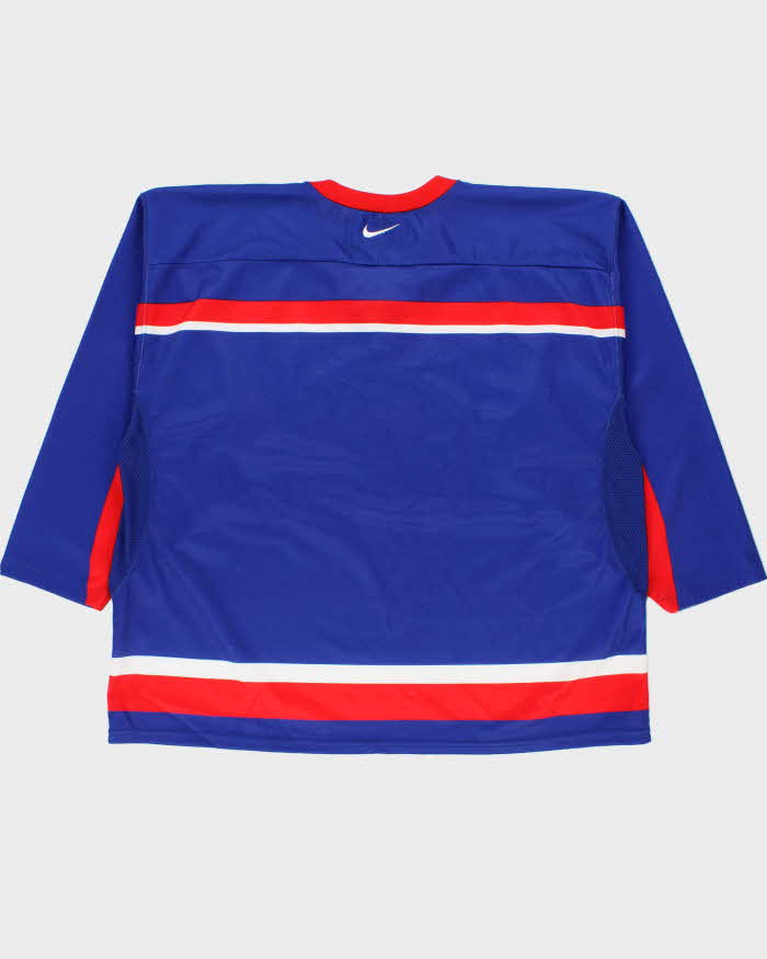 Vintage 2004 Nike Team Russia Ice Hockey World Championship Official Away Jersey - XL