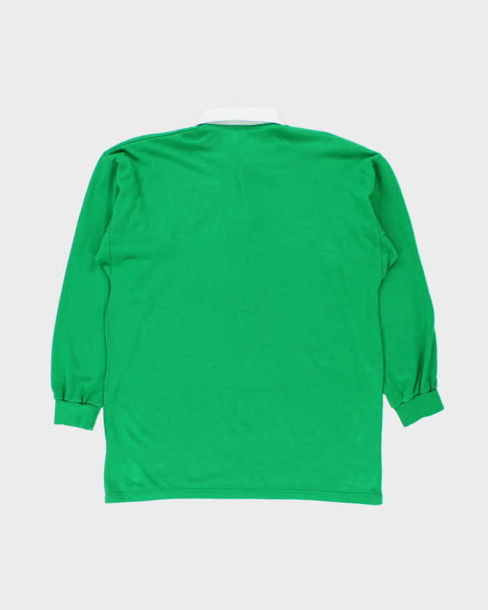 Vintage 1986 O'Neills Ireland National Team Rugby Union Long Sleeve Home Shirt - L
