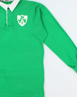 Vintage 1986 O'Neills Ireland National Team Rugby Union Long Sleeve Home Shirt - L