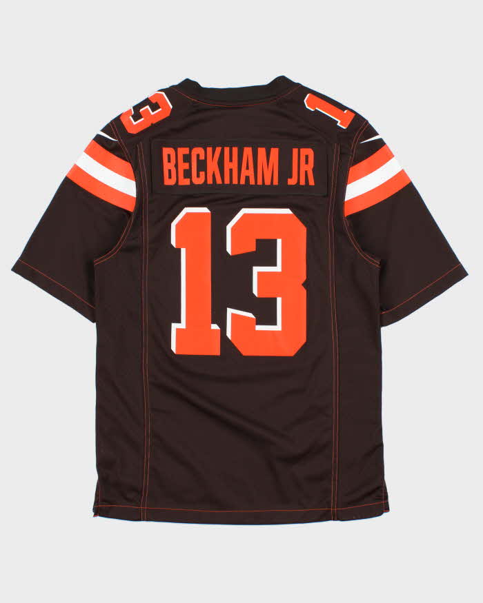 2019-20 Nike Cleveland Browns Odell Beckham Jr #13 NFL Home Jersey - S