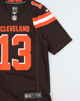 2019-20 Nike Cleveland Browns Odell Beckham Jr #13 NFL Home Jersey - S