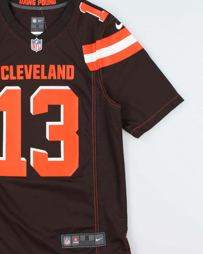 2019-20 Nike Cleveland Browns Odell Beckham Jr #13 NFL Home Jersey - S