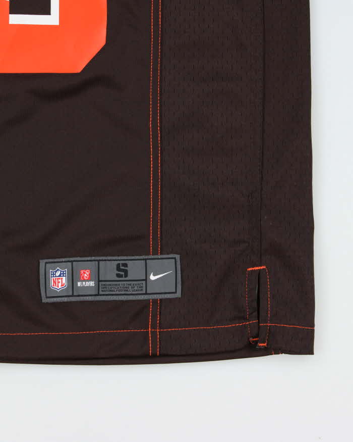 2019-20 Nike Cleveland Browns Odell Beckham Jr #13 NFL Home Jersey - S