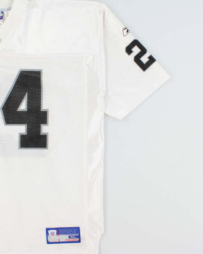 Vintage 2002-03 Reebok Oakland Raiders Charles Woodson #24 NFL Away Jersey - XL
