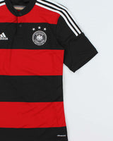 Vintage Adidas Germany 2014 World Cup Climacool Away Football Shirt - S
