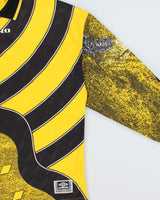 Vintage 1990s Umbro Team Wear Patterned Long Sleeve Padded Football Goalkeeper Shirt - L