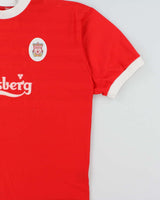 Vintage 1998-99 Reebok Liverpool FC Short Sleeve Home Football Shirt - XL