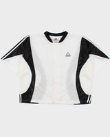 Vintage 1990s Adidas Short Sleeve Embroidered Boxy Basketball Warm-Up Jersey - L
