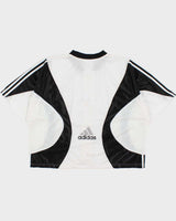Vintage 1990s Adidas Short Sleeve Embroidered Boxy Basketball Warm-Up Jersey - L