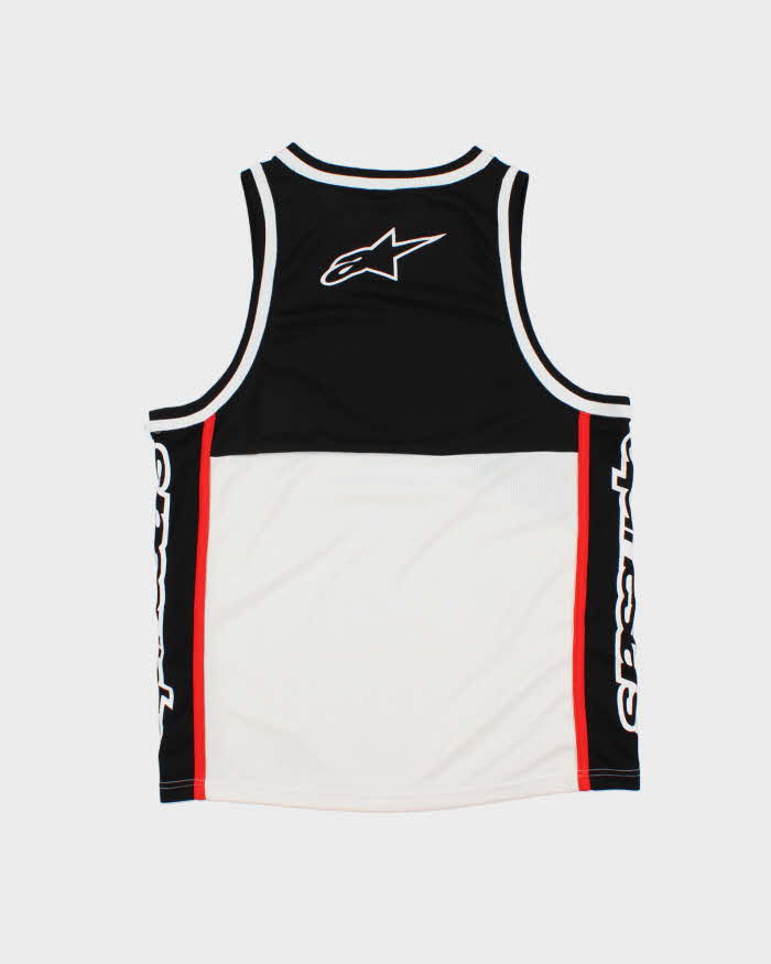 Vintage Y2K 00s Alpine Stars Moto X Tank Top Jersey - L