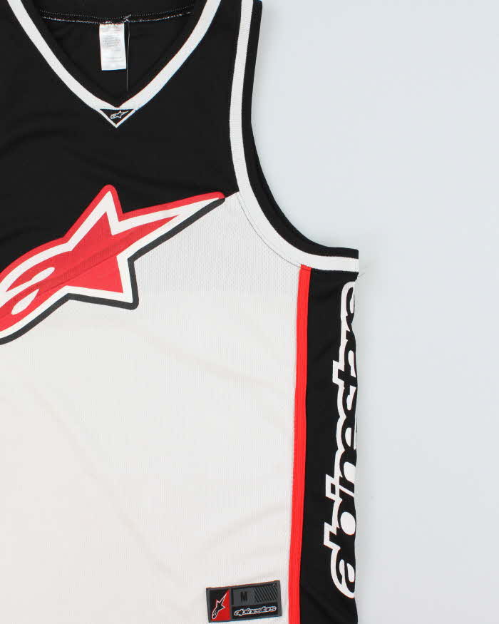 Vintage Y2K 00s Alpine Stars Moto X Tank Top Jersey - L