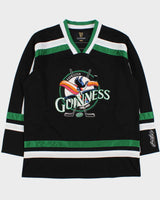Vintage Y2K 00s Guinness Ireland Heavyweight Embroidered Toucan Ice Hockey Jersey - L