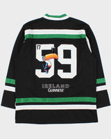 Vintage Y2K 00s Guinness Ireland Heavyweight Embroidered Toucan Ice Hockey Jersey - L