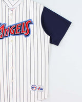 Vintage 2000-01 Majestic LA Anaheim Angels Official MLB Home Jersey - M