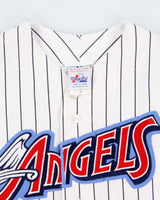 Vintage 2000-01 Majestic LA Anaheim Angels Official MLB Home Jersey - M