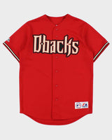 Vintage 2007-08 Majestic Arizona Diamondbacks Reynolds #27 Official MLB Away Jersey - L