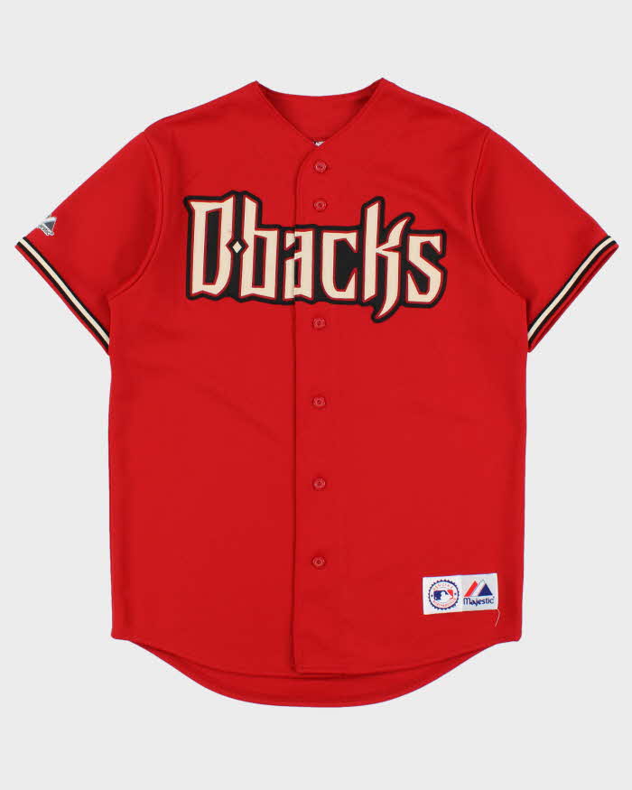Vintage 2007-08 Majestic Arizona Diamondbacks Reynolds #27 Official MLB Away Jersey - L