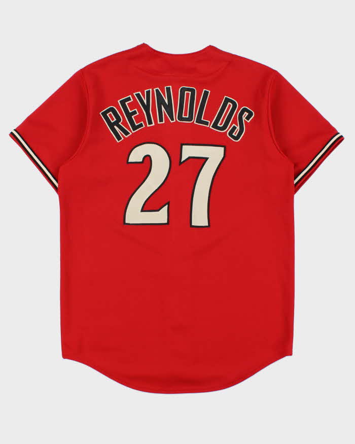 Vintage 2007-08 Majestic Arizona Diamondbacks Reynolds #27 Official MLB Away Jersey - L