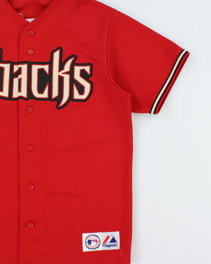 Vintage 2007-08 Majestic Arizona Diamondbacks Reynolds #27 Official MLB Away Jersey - L