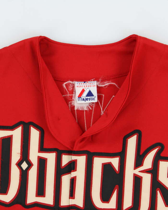 Vintage 2007-08 Majestic Arizona Diamondbacks Reynolds #27 Official MLB Away Jersey - L