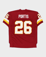 Vintage 2006-07 Reebok Washington Commanders Clinton Portis #26 Heavyweight Stitched NFL Equipment Home Jersey - XL