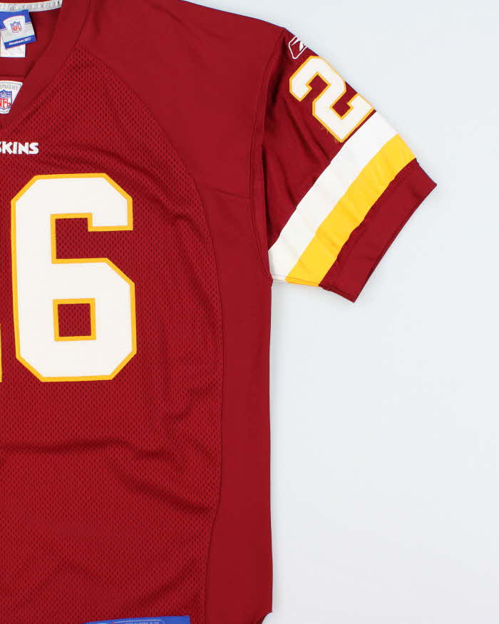 Vintage 2006-07 Reebok Washington Commanders Clinton Portis #26 Heavyweight Stitched NFL Equipment Home Jersey - XL