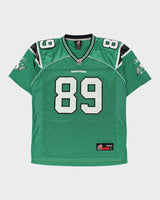 Vintage 2010-11 Reebok Saskatchewan Roughriders Getzlaf #89 Official CFL Stitched Home Jersey - L
