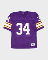 Vintage 1980s Ravens Ath. Minnesota Vikings #34 NFL Home Jersey - XL