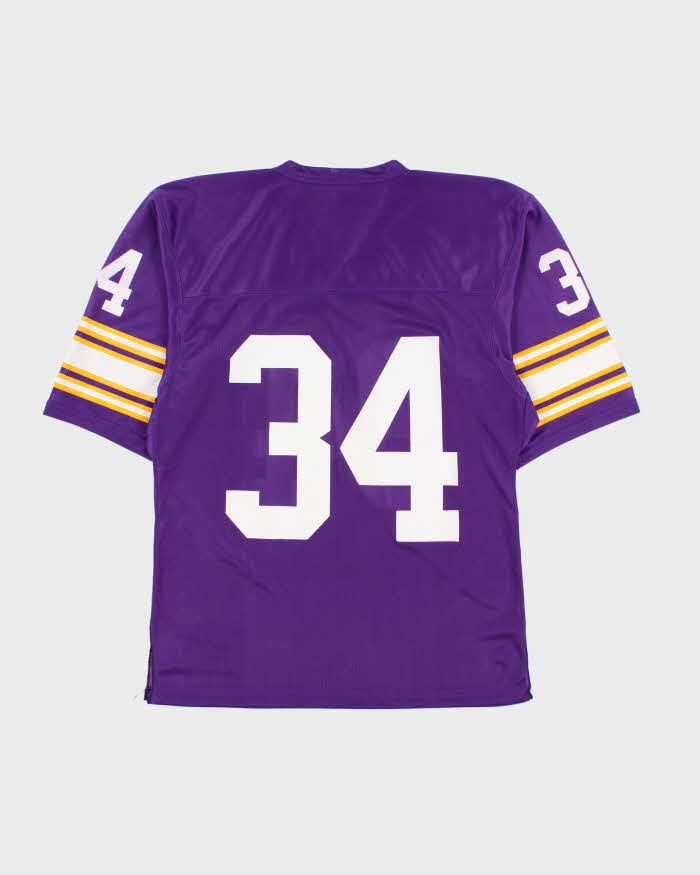 Vintage 1980s Ravens Ath. Minnesota Vikings #34 NFL Home Jersey - XL