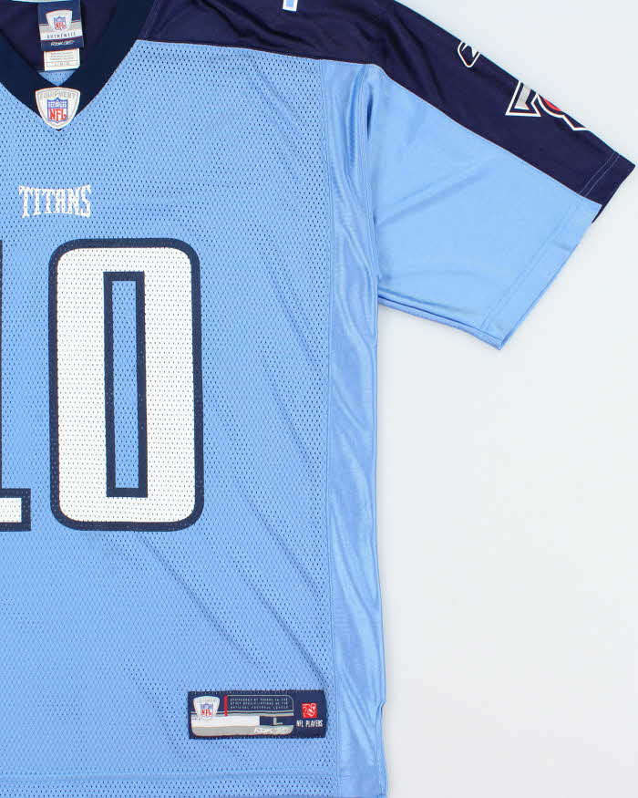 Vintage 2007-09 Reebok Tennessee Titans Young #10 Official NFL Equipment Home Jersey - L