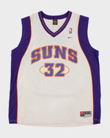 Vintage 2004-06 Nike Team Phoenix Suns Stoudemire #32 NBA Stitched +2 Swingman Away Jersey - XXL
