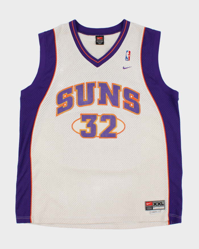 Vintage 2004-06 Nike Team Phoenix Suns Stoudemire #32 NBA Stitched +2 Swingman Away Jersey - XXL