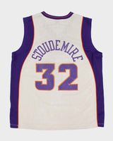 Vintage 2004-06 Nike Team Phoenix Suns Stoudemire #32 NBA Stitched +2 Swingman Away Jersey - XXL