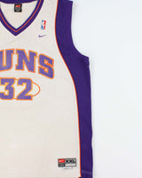 Vintage 2004-06 Nike Team Phoenix Suns Stoudemire #32 NBA Stitched +2 Swingman Away Jersey - XXL
