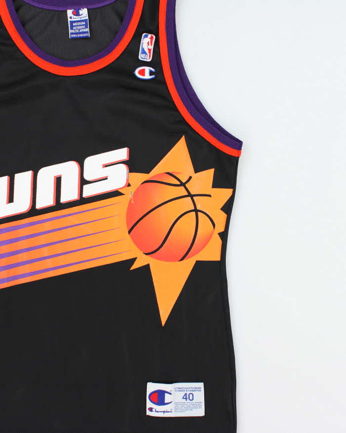 Vintage 1999-00 Champion Phoenix Suns NBA Away Jersey - M