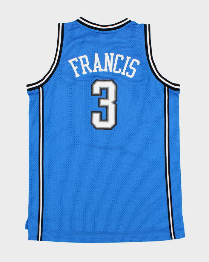 Vintage 2004-06 Reebok Orlando Magic Francis #3 NBA Stitched +2 Swingman Away Jersey - L